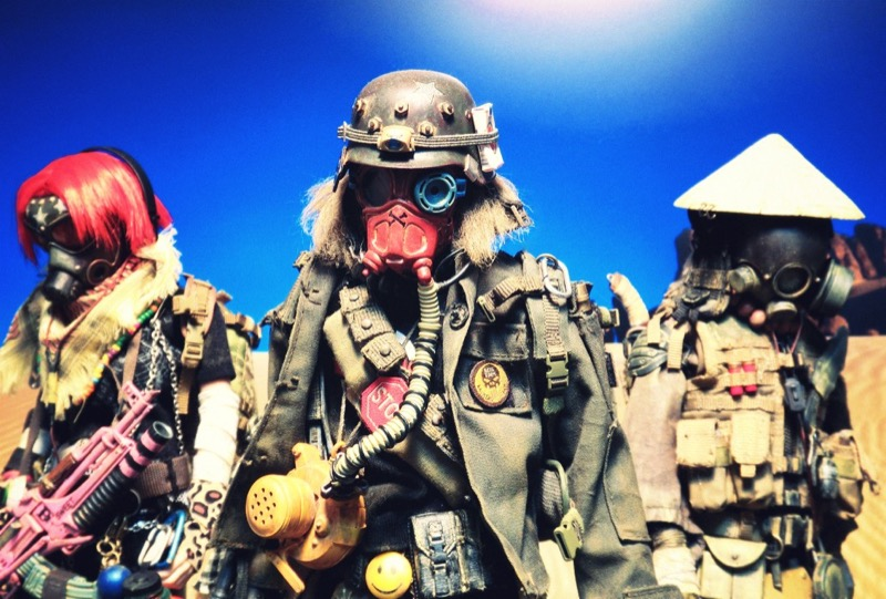 Illustration for article titled Custom Toys and Figures Made for Wasteland Nightmares